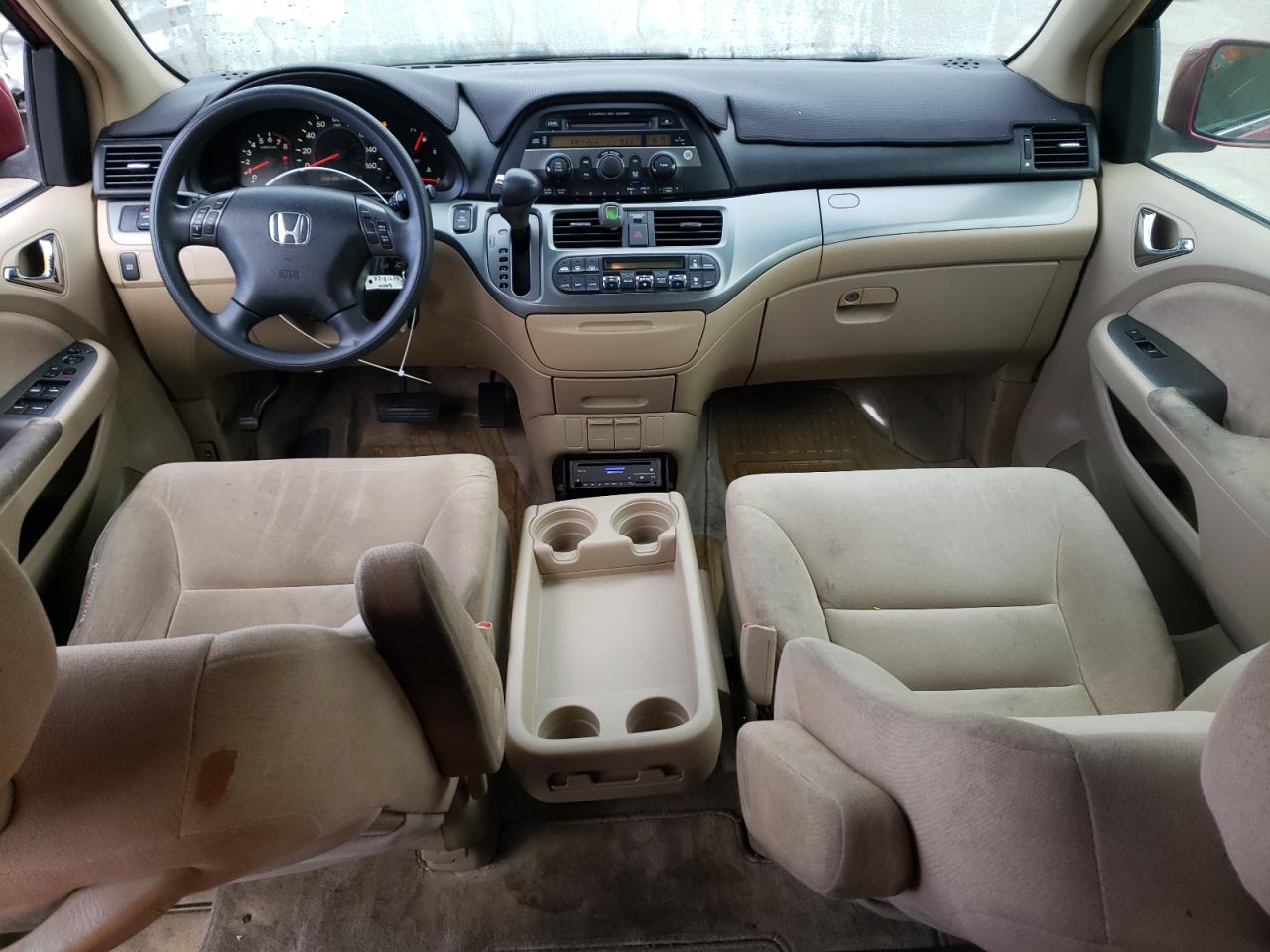 2005 Honda Odyssey VIN 5FNRL38485B410285 Copart auction photo, rear end damage thumbnail 8