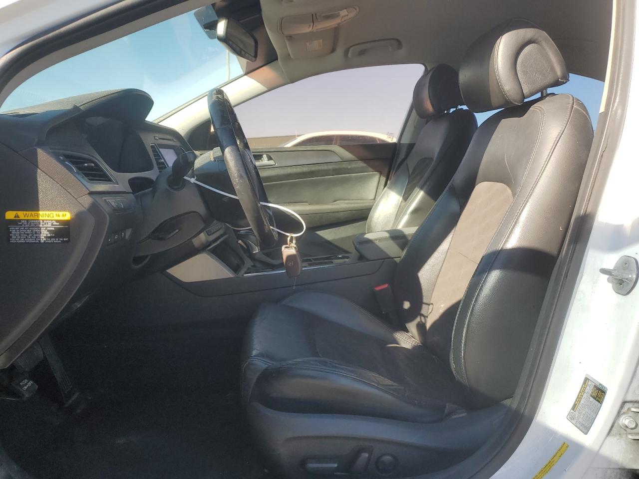 2016 Hyundai Sonata VIN 5NPE34AF5GH331998 Copart auction photo, front end / side damage thumbnail 7
