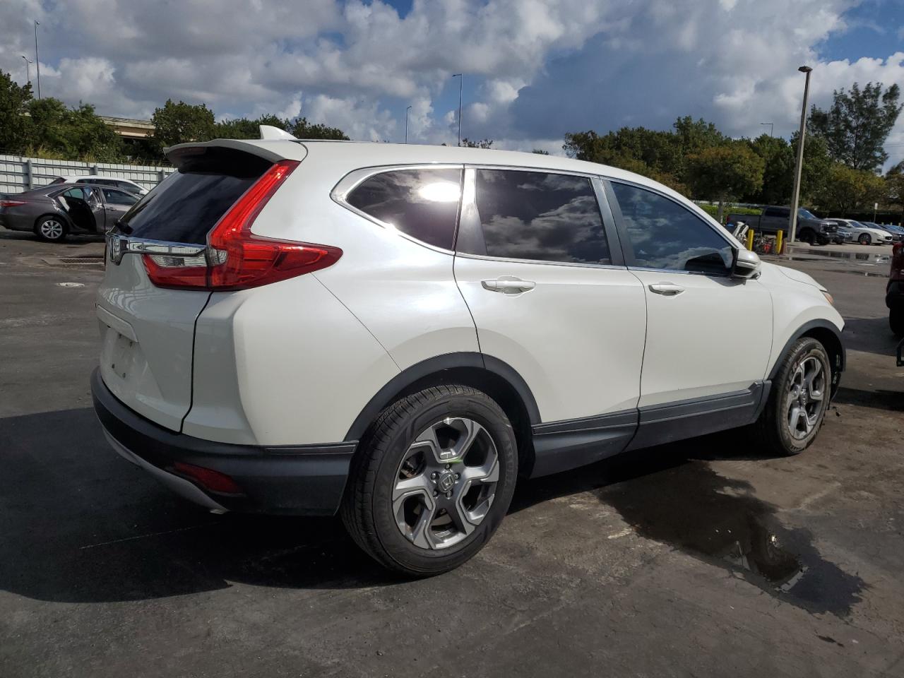 2018 Honda CR-V VIN 5J6RW1H58JL008871 Copart auction photo, all over damage thumbnail 3