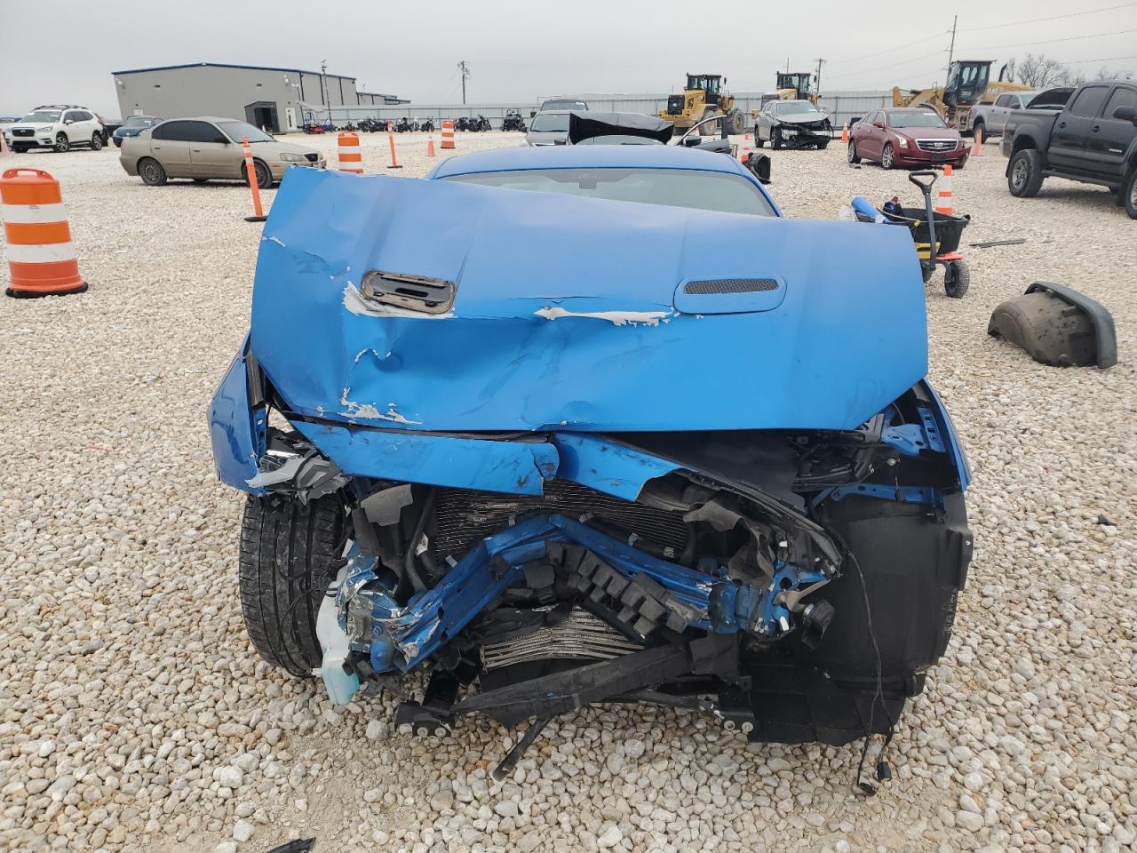 2019 Ford Mustang VIN 1FA6P8TH3K5168586 Copart auction photo, front end damage thumbnail 5