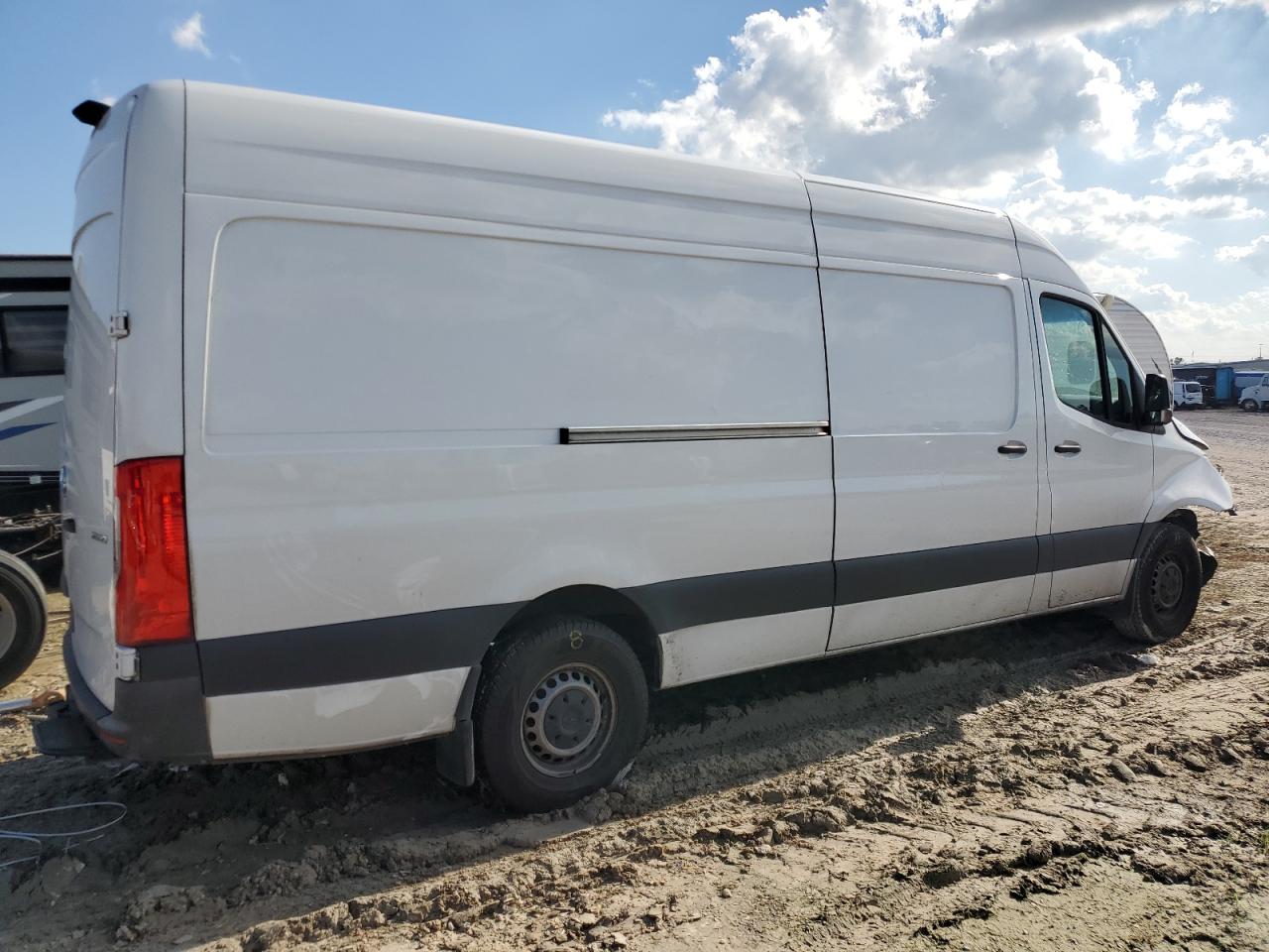 2023 Mercedes-Benz Sprinter VIN W1Y4NCHY8PT132491 Copart auction photo, front end damage thumbnail 3