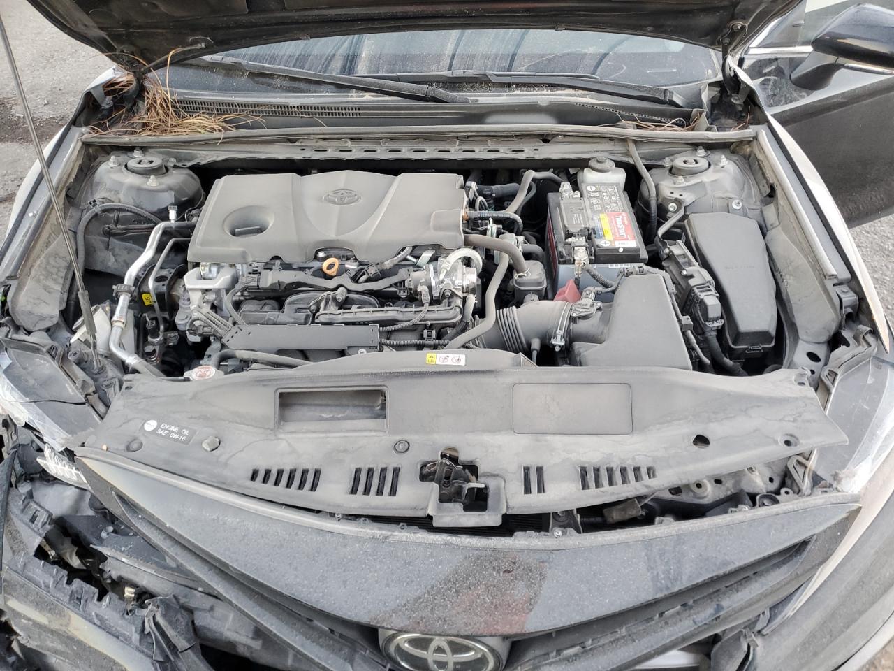 2022 Toyota Camry VIN 4T1G11AK0NU635071 Copart auction photo, front end / side damage thumbnail 13