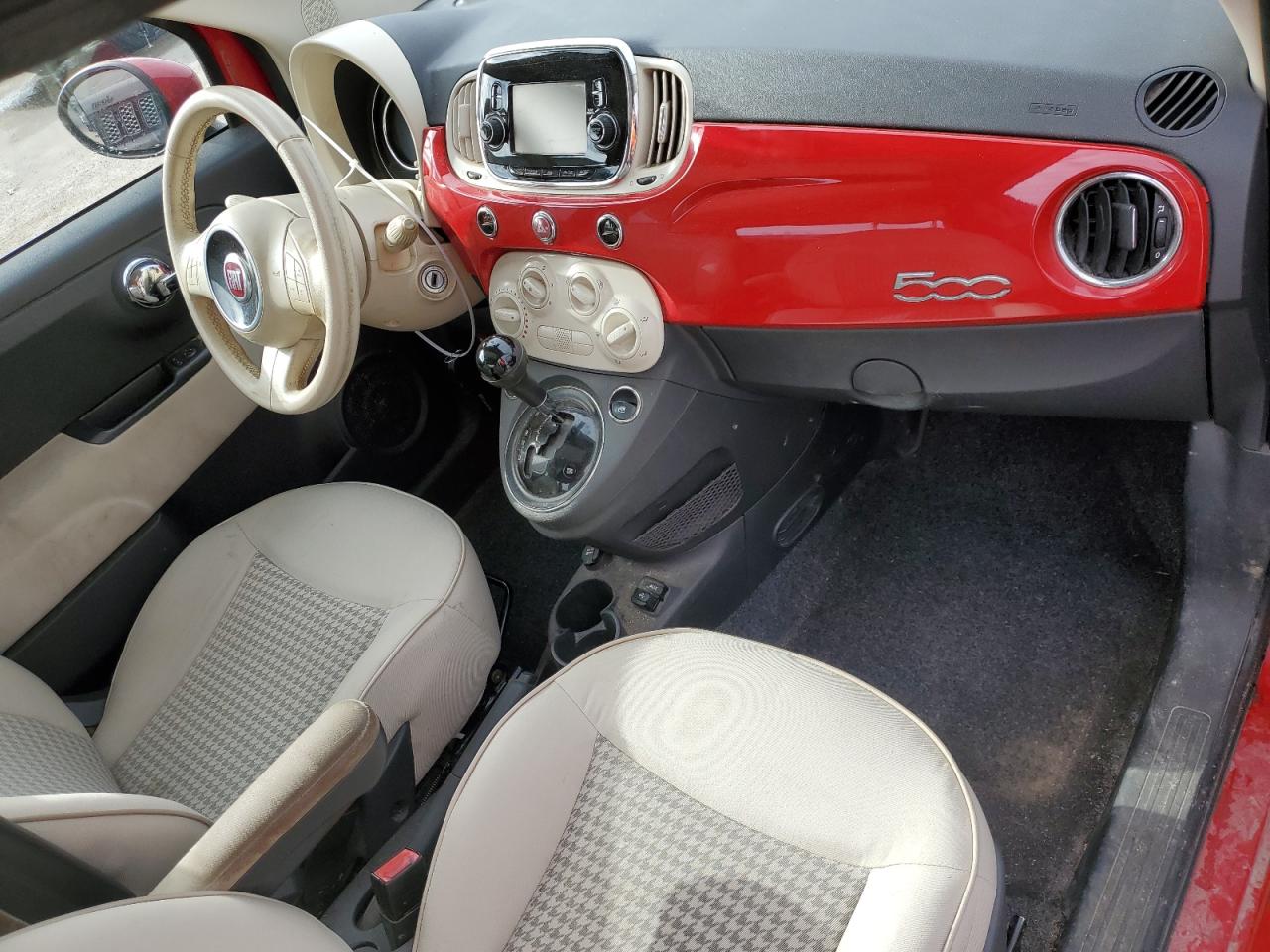 2017 Fiat 500 VIN 3C3CFFKR0HT697943 Copart auction photo, front end / minor dent/scratches damage thumbnail 8