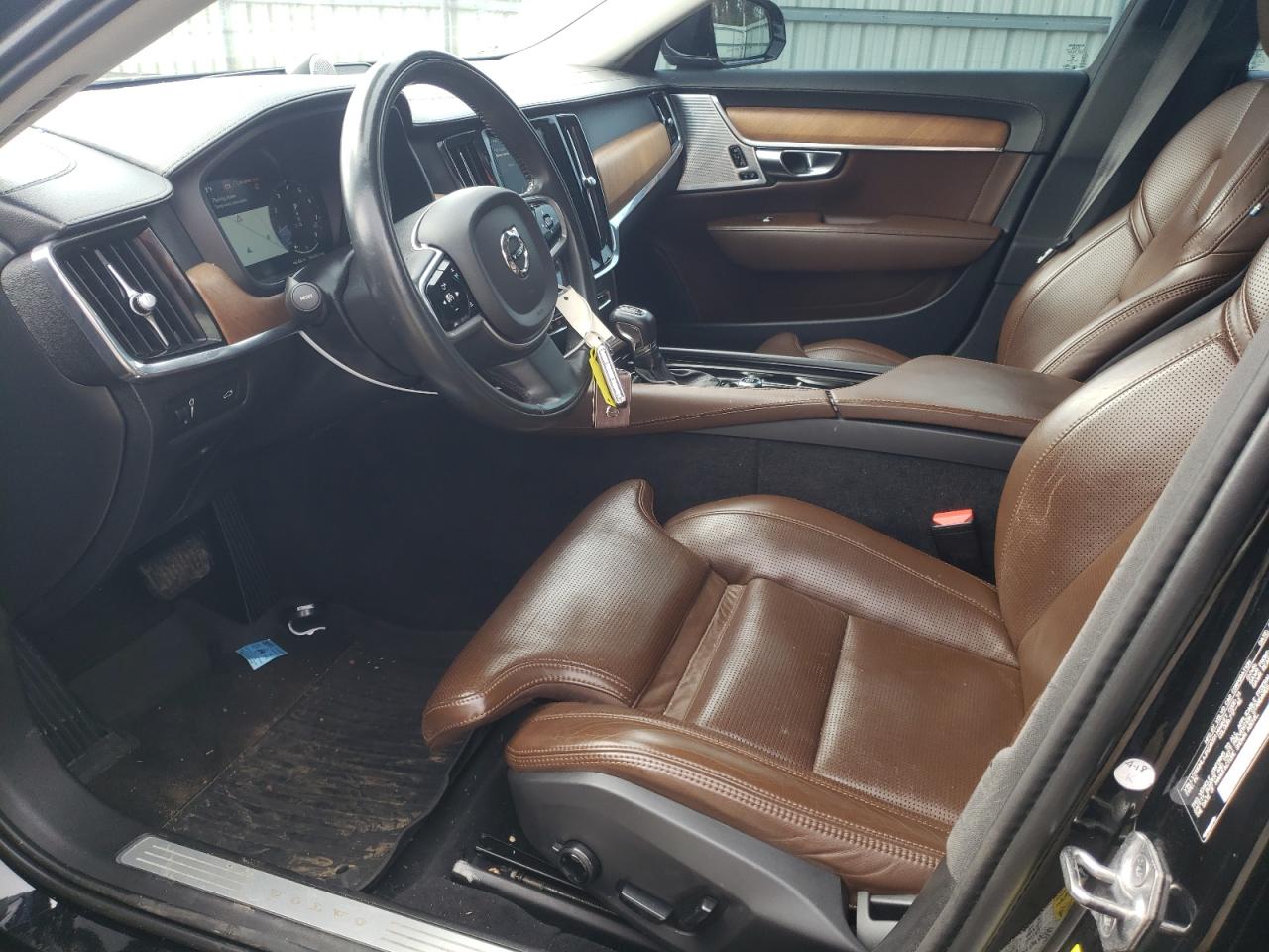 2018 Volvo S90 VIN LVY992ML4JP028091 Copart auction photo, front end damage thumbnail 7