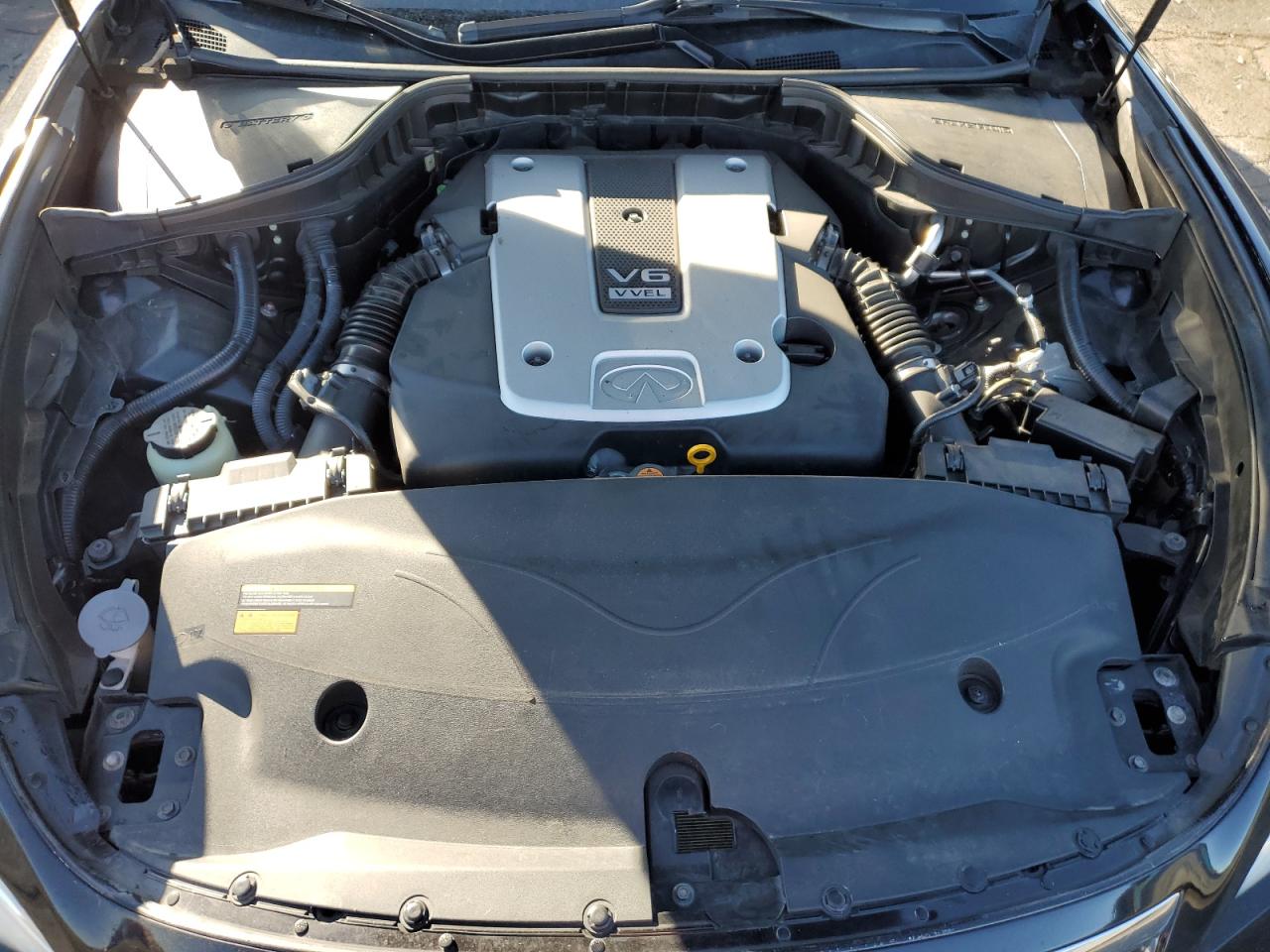 2012 Infiniti M VIN JN1BY1AR4CM396096 Copart auction photo, rear end damage thumbnail 12