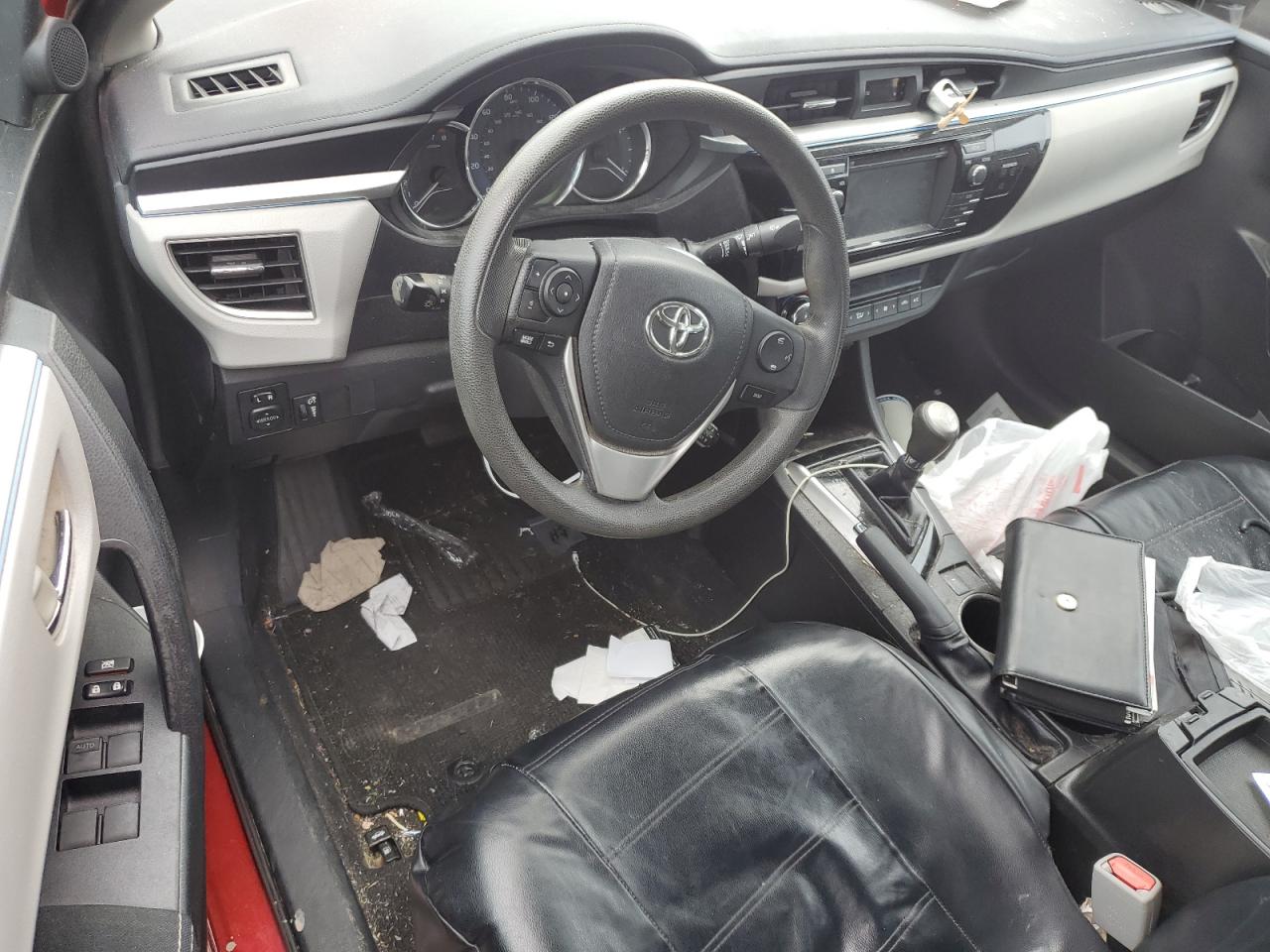 2016 Toyota Corolla VIN 5YFBURHE4GP378534 Copart auction photo, front end damage thumbnail 8