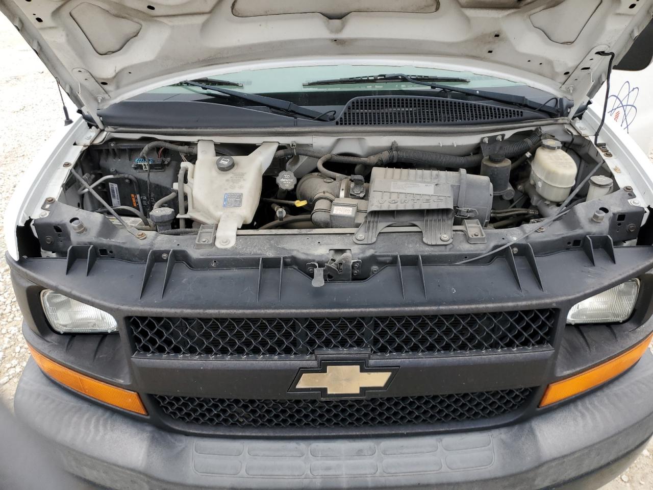 2017 Chevrolet Express VIN 1GCWGAFF1H1114490 Copart auction photo, rear end / side damage thumbnail 12