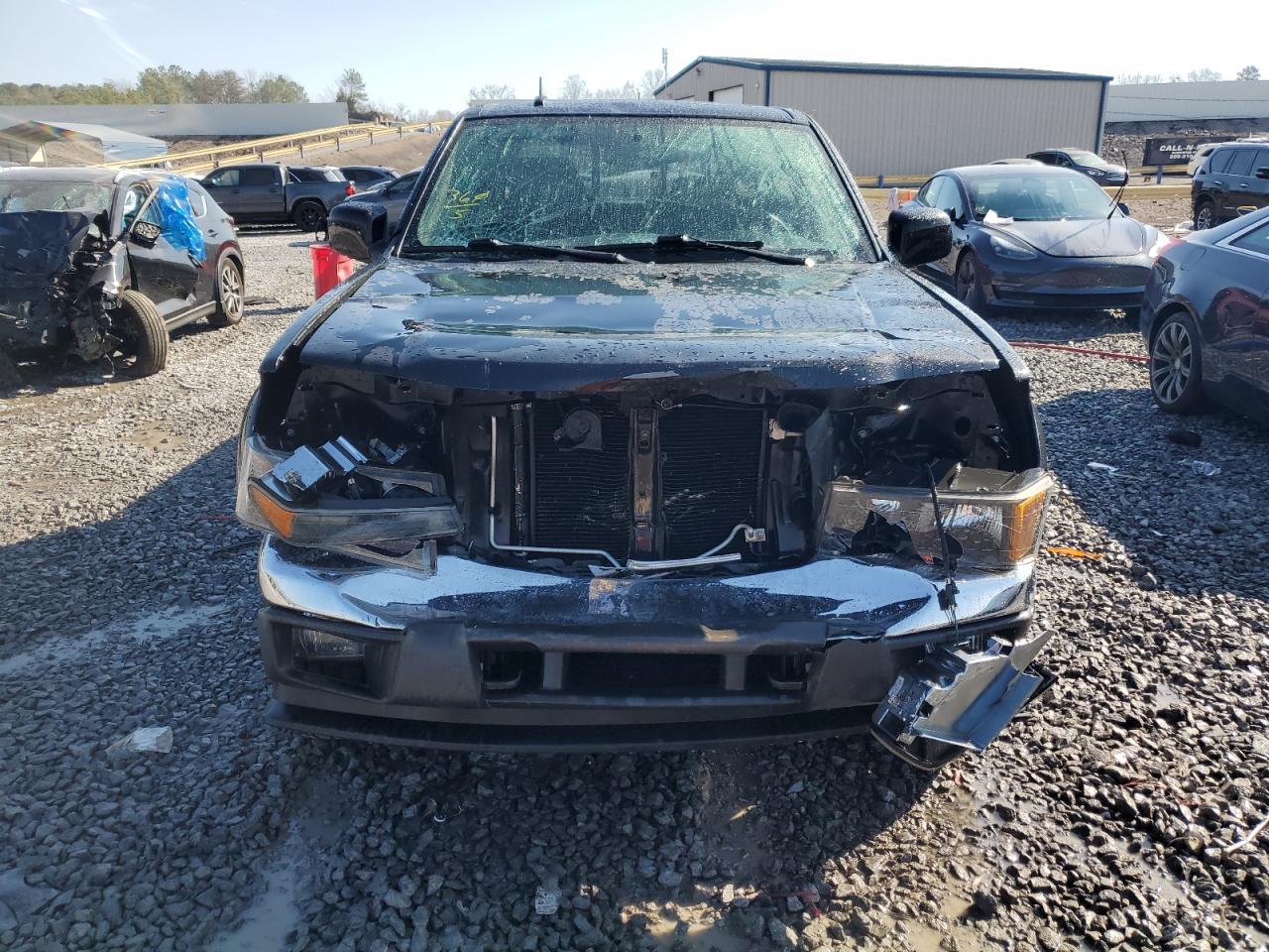 2012 Chevrolet Colorado VIN 1GCHTDFP9C8115028 Copart auction photo, front end damage thumbnail 5