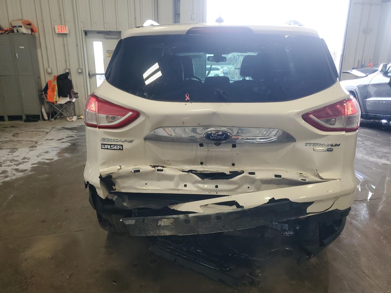 2014 Ford Escape VIN 1FMCU9J95EUE38253 Copart auction photo, rear end / front end damage thumbnail 6