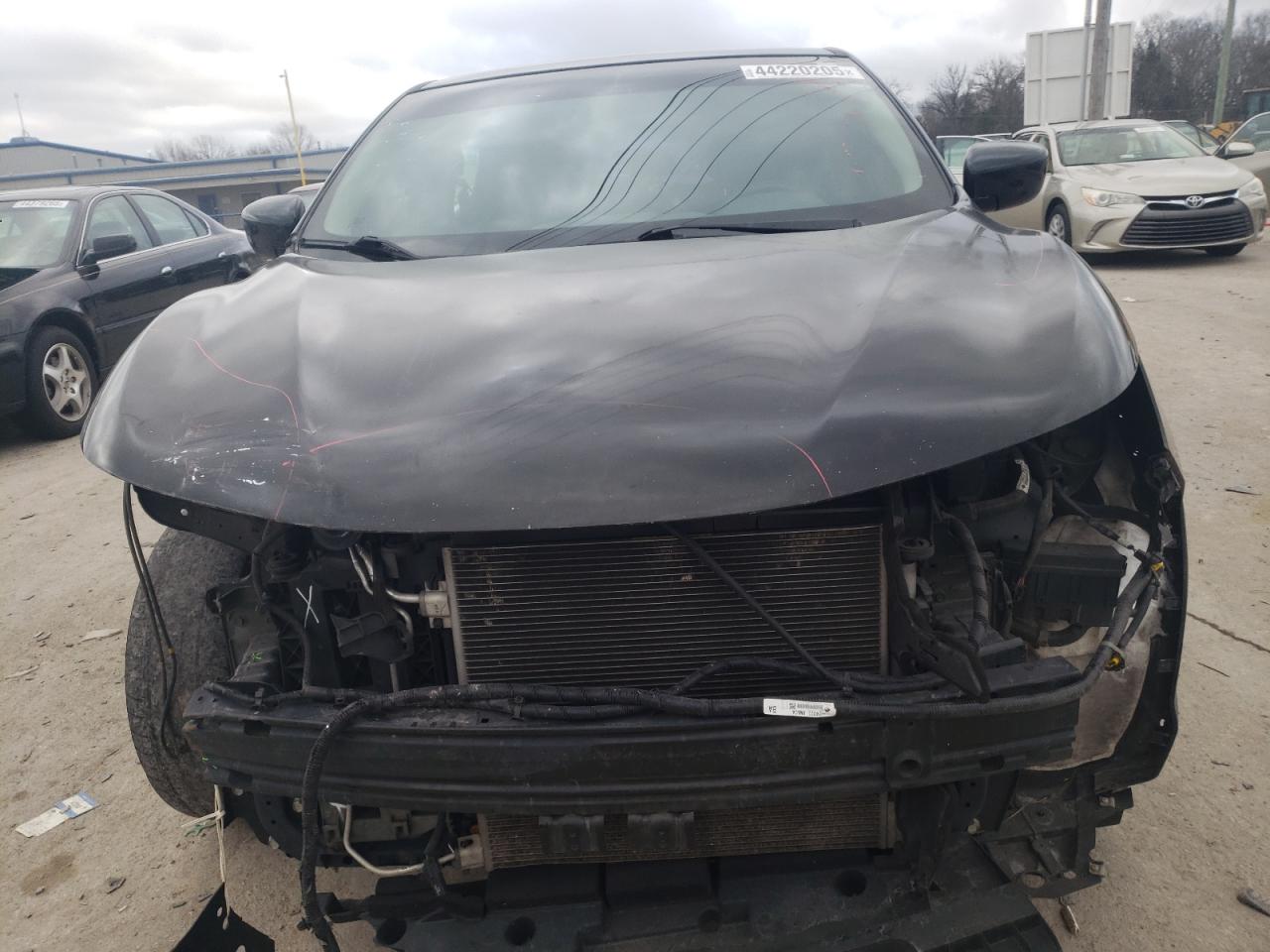 2017 Nissan Rogue VIN JN1BJ1CP5HW004397 Copart auction photo, front end damage thumbnail 5