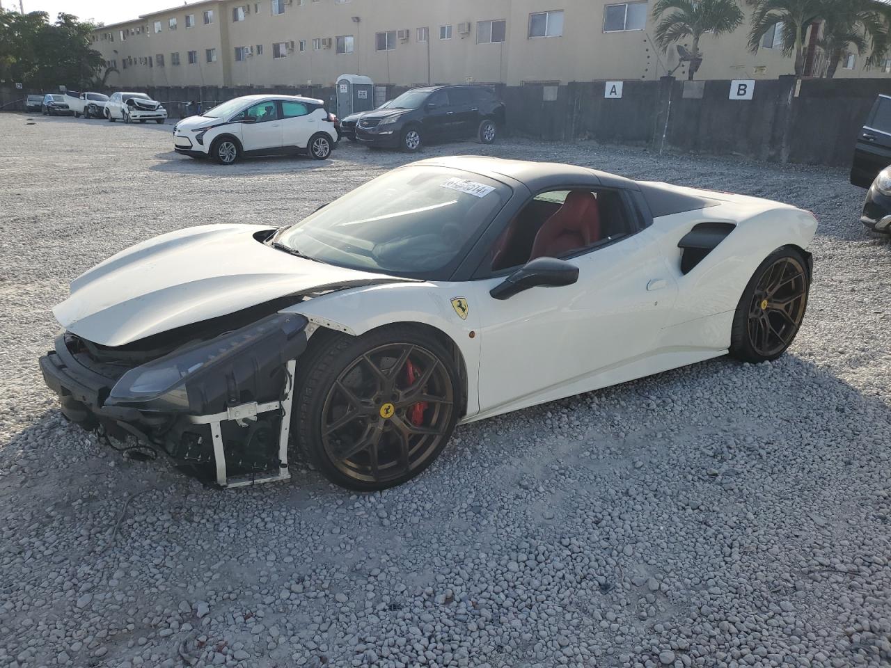 2017 Ferrari 488 VIN ZFF80AMA2H0223116 - Copart auction photo