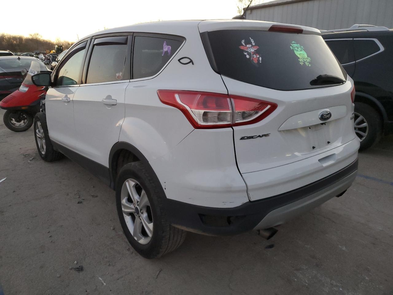 2014 Ford Escape VIN 1FMCU0GX9EUD92427 Copart auction photo, front end damage thumbnail 2