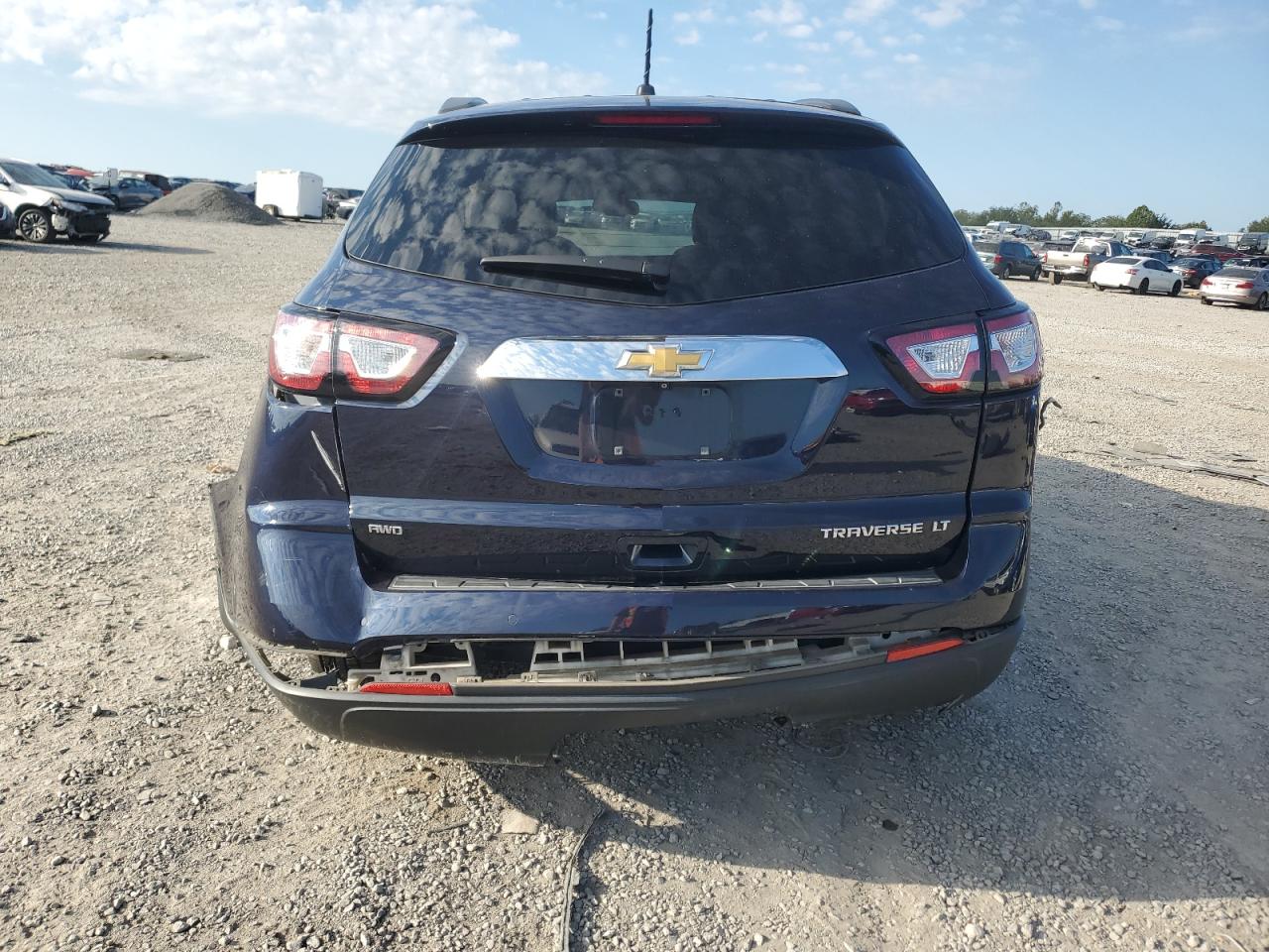 2015 Chevrolet Traverse VIN 1GNKVHKD1FJ139590 Copart auction photo, rear end / all over damage thumbnail 6