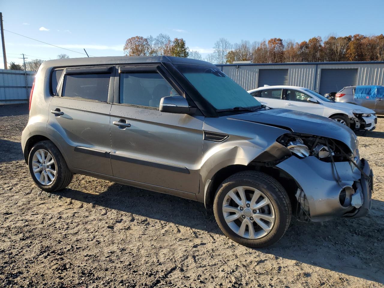 2013 KIA Soul VIN KNDJT2A68D7533446 Copart auction photo, front end damage thumbnail 4