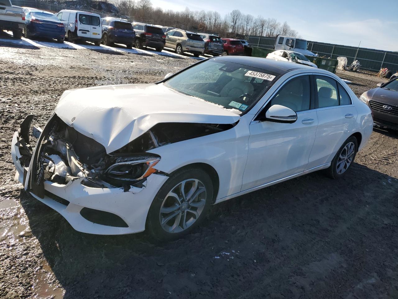 2017 Mercedes-Benz C-klasse VIN 55SWF4KBXHU188634