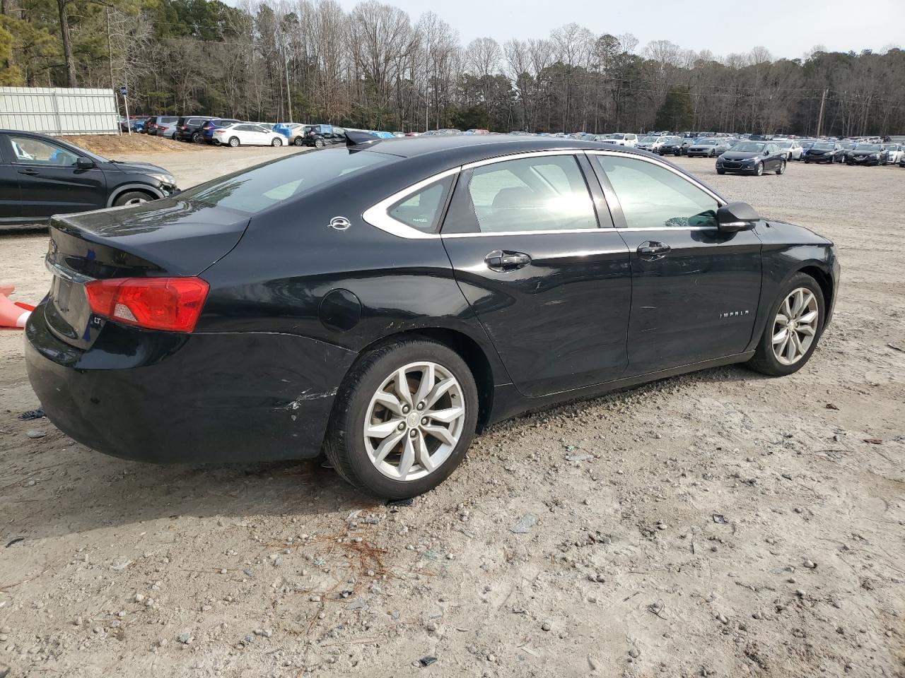 2018 Chevrolet Impala VIN 2G1105S32J9111206 Copart auction photo, side / rear end damage thumbnail 3