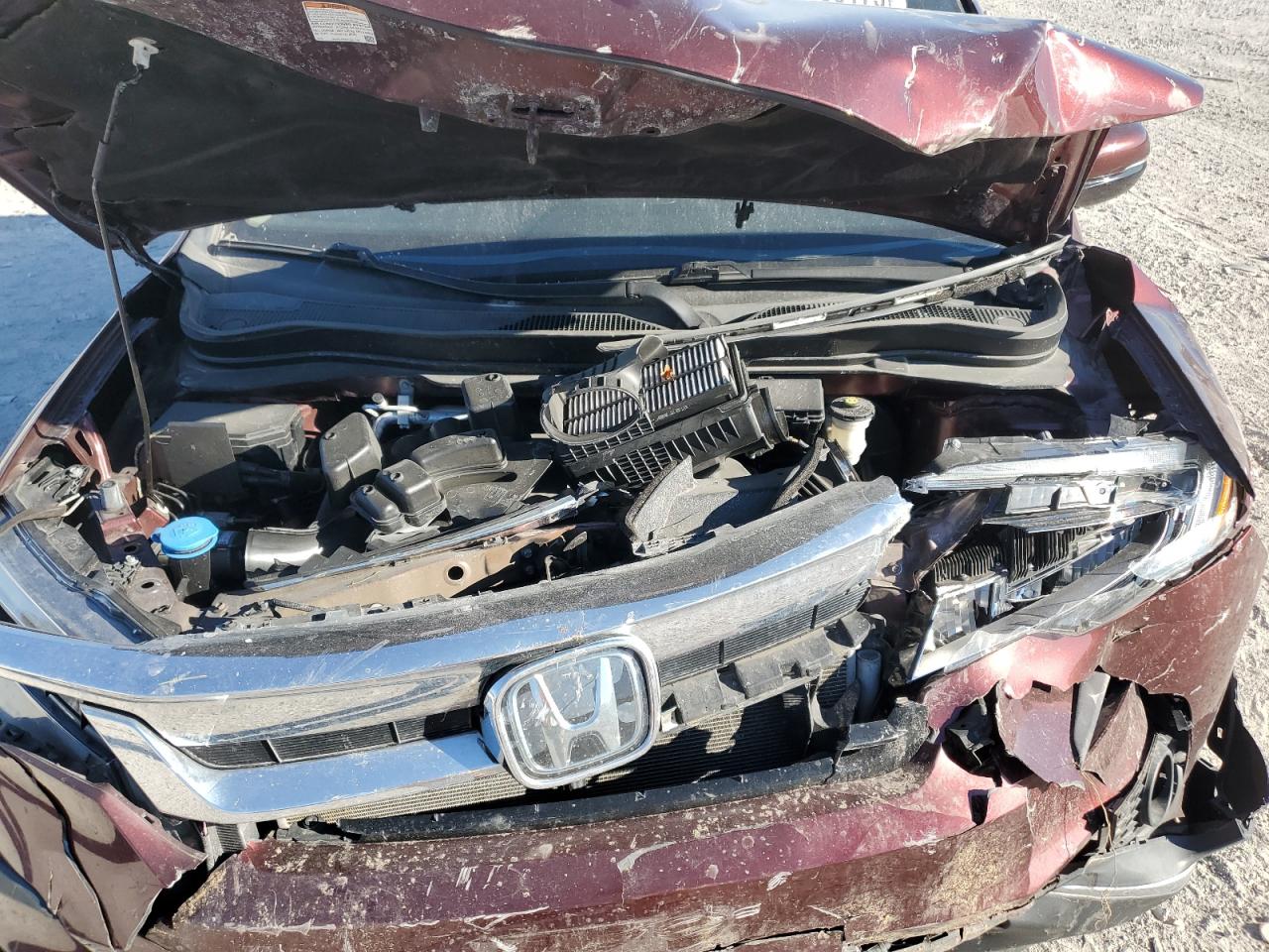 2021 Honda Pilot VIN 5FNYF6H9XMB044845 Copart auction photo, front end damage thumbnail 13