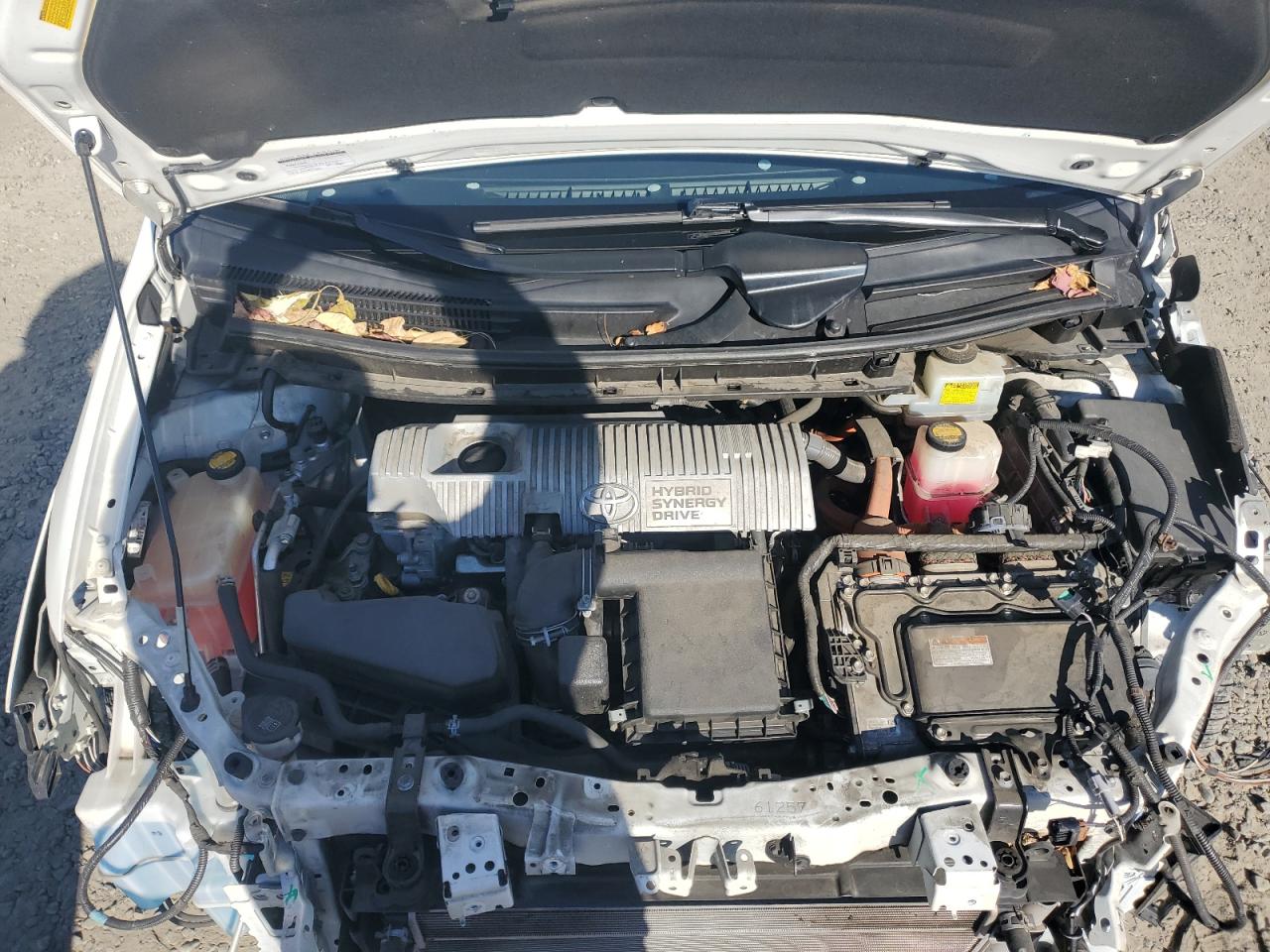 2014 Toyota Prius VIN JTDKN3DU8E1772529 Copart auction photo, front end / rear end damage thumbnail 11