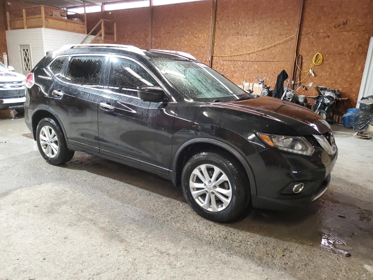 2016 Nissan Rogue VIN KNMAT2MV4GP728256 Copart auction photo, undercarriage damage thumbnail 4