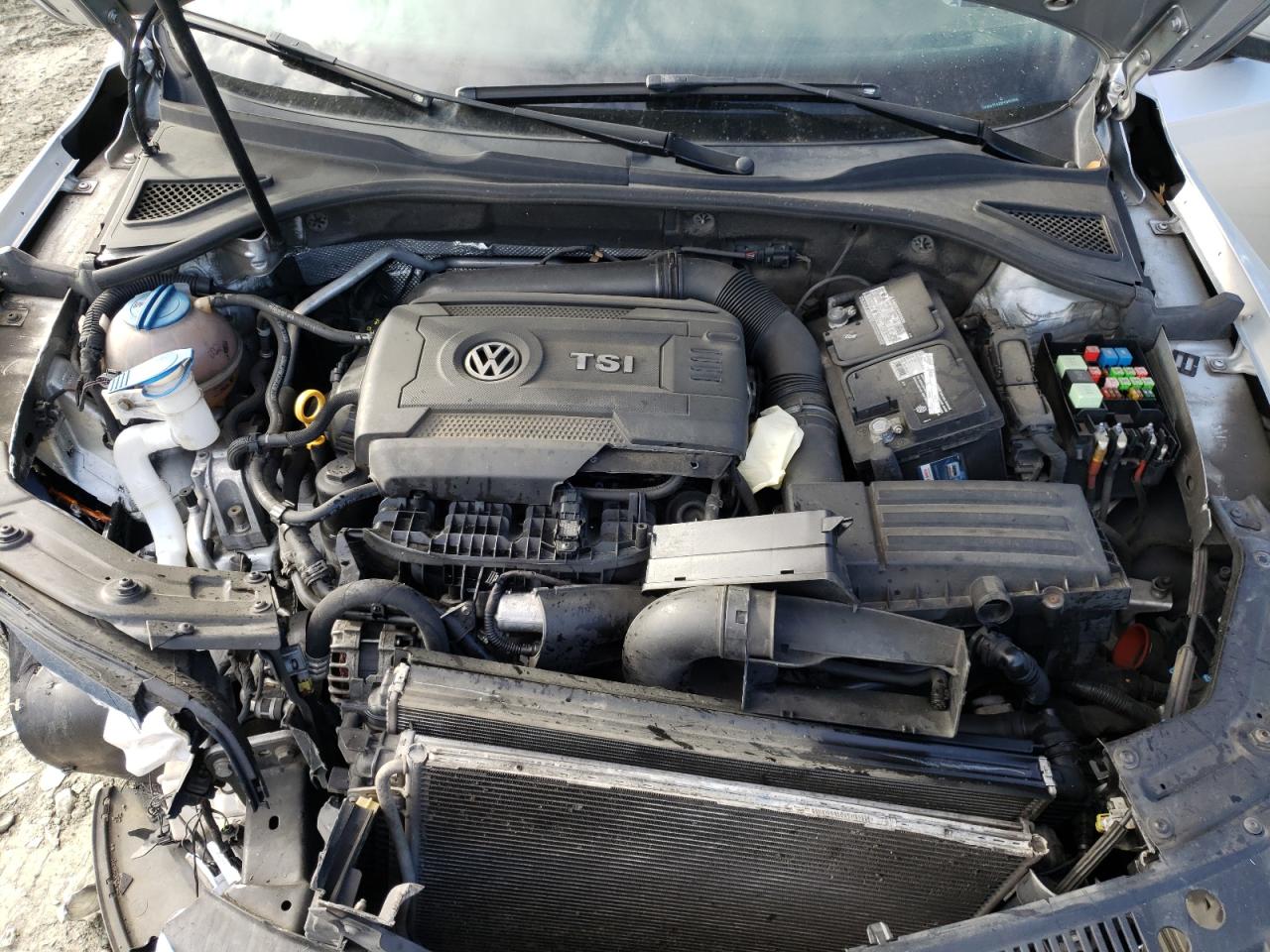 2015 Volkswagen Passat VIN 1VWAT7A32FC097459 Copart auction photo, front end damage thumbnail 13
