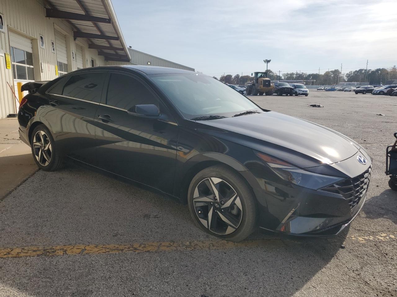 2022 Hyundai Elantra VIN KMHLN4AG8NU265875 Copart auction photo, rear end damage thumbnail 4
