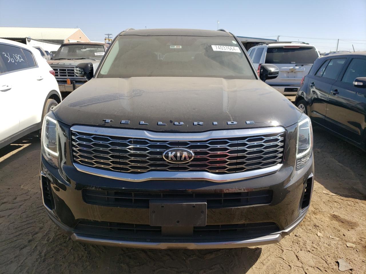 2021 KIA Telluride VIN 5XYP6DHC7MG190799 Copart auction photo, hail damage thumbnail 5