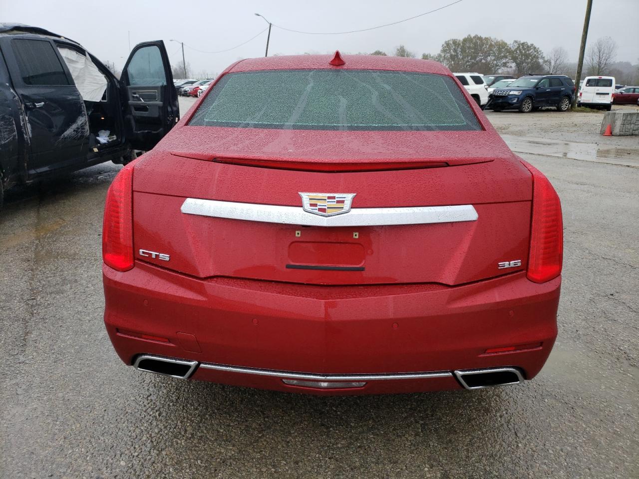 2015 Cadillac CTS VIN 1G6AS5S32F0136872 Copart auction photo, front end damage thumbnail 6