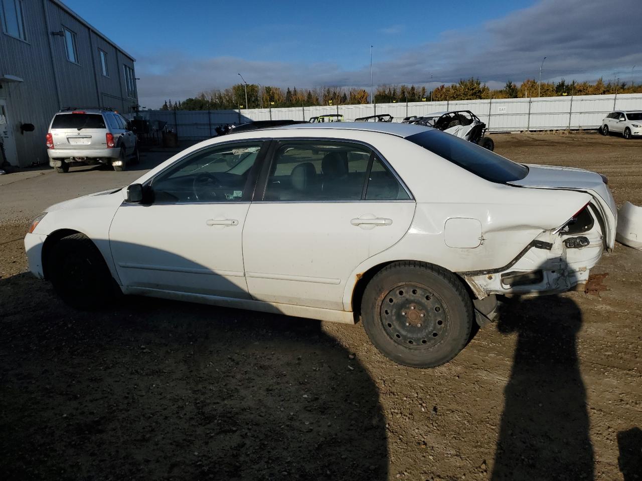 2007 Honda Accord VIN 1HGCM56797A800417 Copart auction photo, rear end / front end damage thumbnail 2