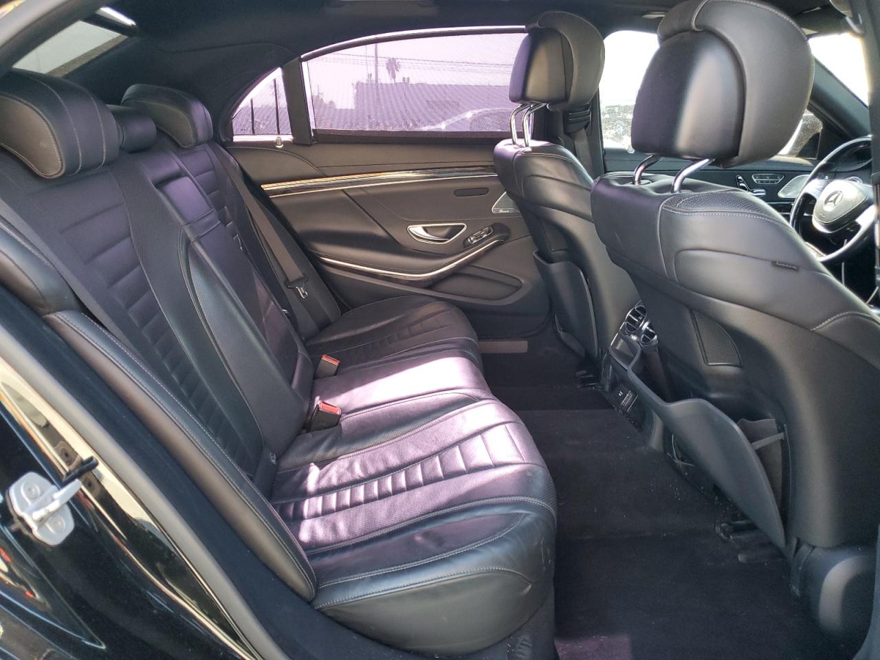 2016 Mercedes-Benz S-klasse VIN WDDUG8CBXGA241437 Copart auction photo, rear end damage thumbnail 11