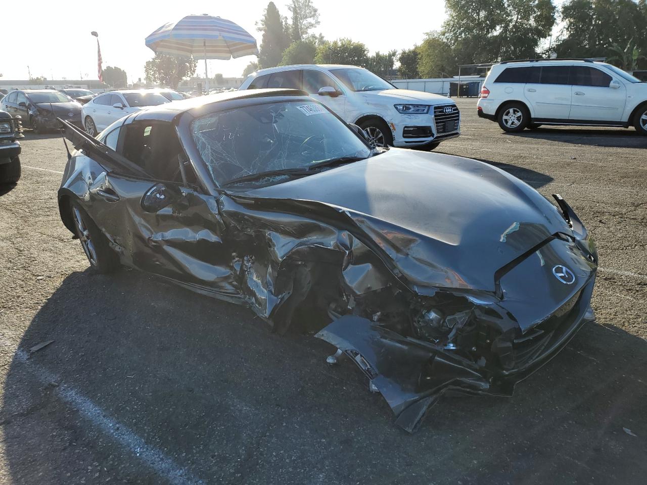 2018 Mazda MX-5 VIN JM1NDAM7XJ0203115 Copart auction photo, all over / minor dent/scratches damage thumbnail 4