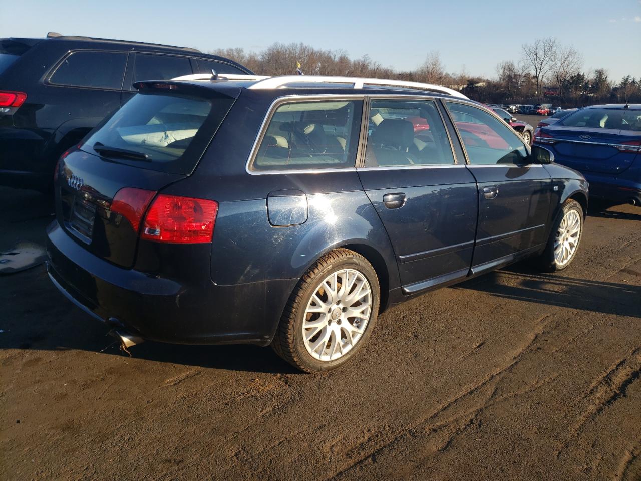 2008 Audi A4 VIN WAUKF78E98A168271 Copart auction photo, rear end damage thumbnail 3