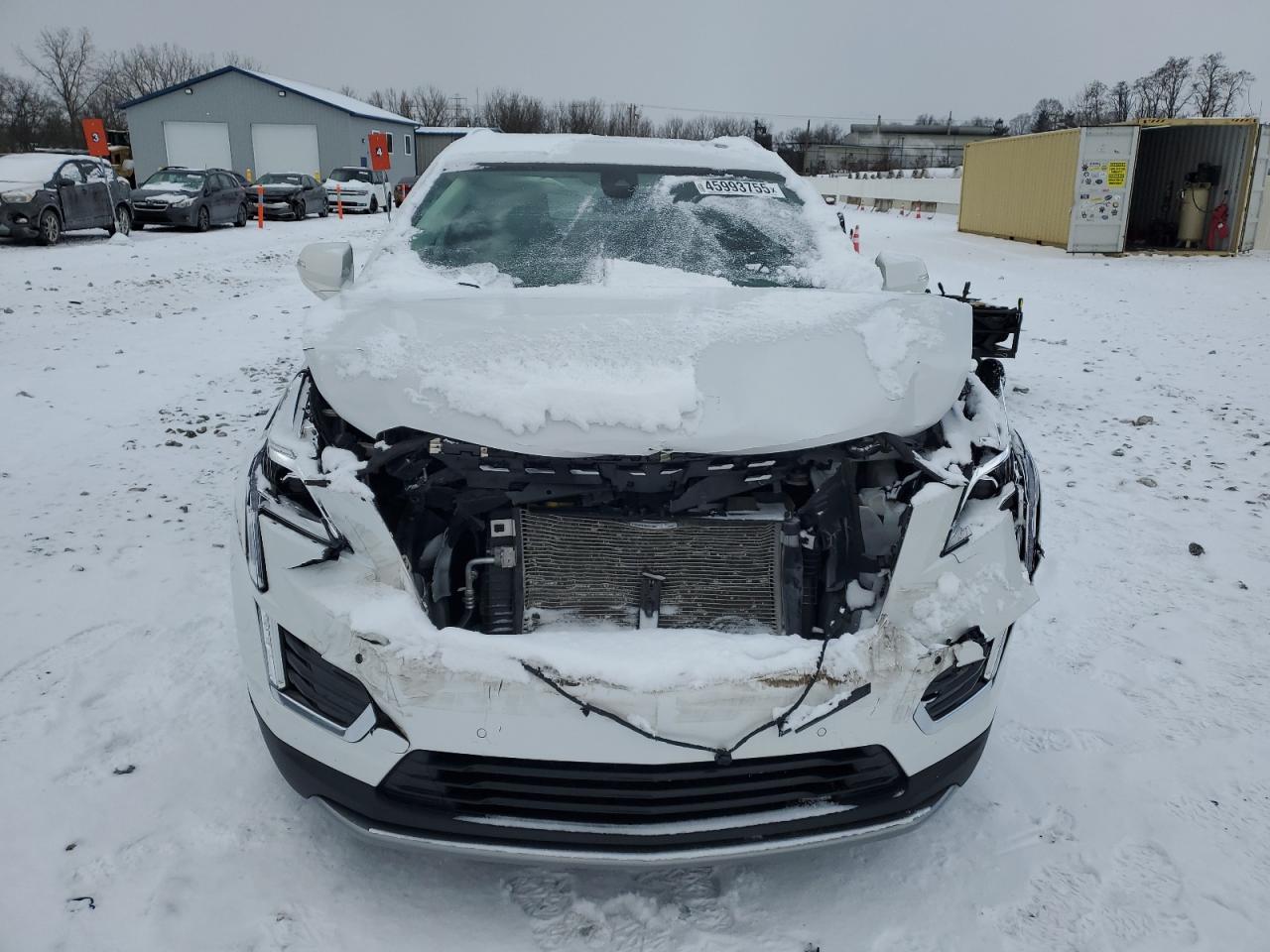 2021 Cadillac XT5 VIN 1GYKNDRS4MZ123494 Copart auction photo, front end damage thumbnail 5