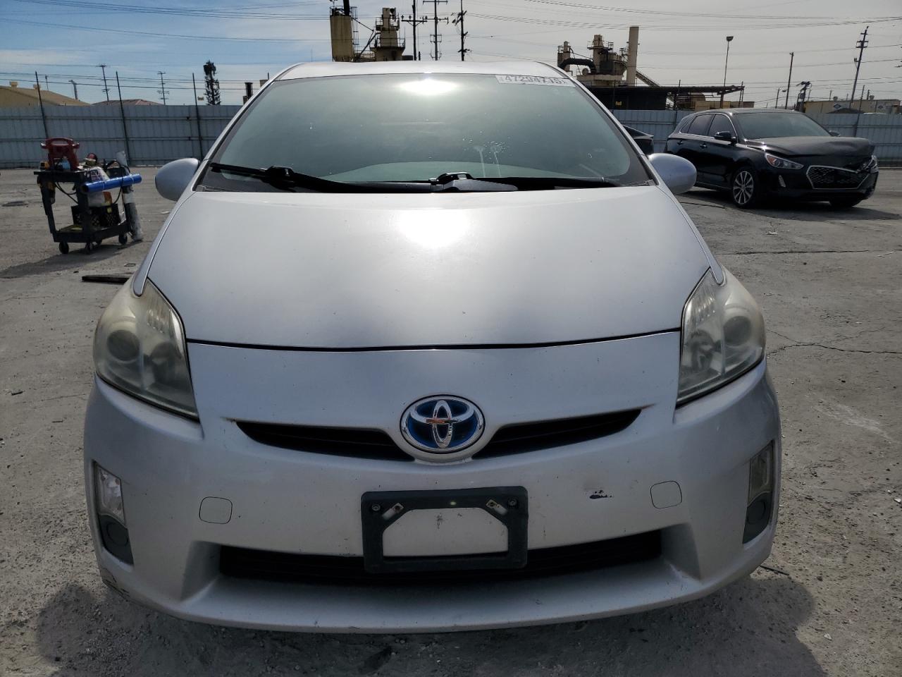 2010 Toyota Prius VIN JTDKN3DU5A5187975 Copart auction photo, rear end damage thumbnail 5
