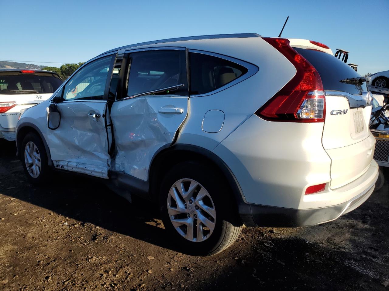 2016 Honda CR-V VIN 5J6RM4H73GL118633 Copart auction photo, side damage thumbnail 2