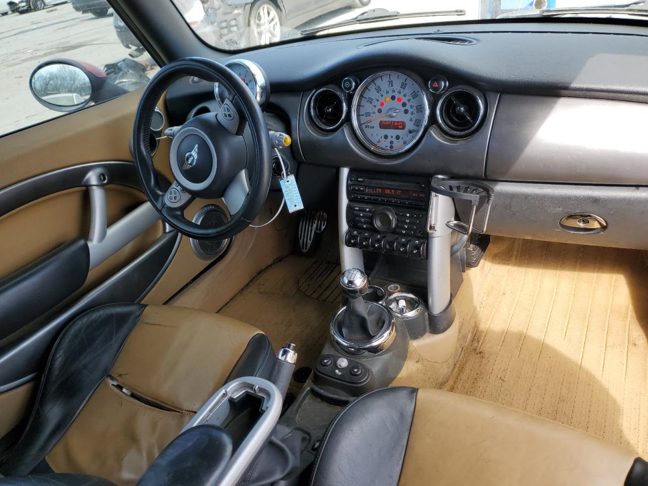 2006 MINI Cooper VIN WMWRH33596TF86410 Copart auction photo, front end damage thumbnail 8
