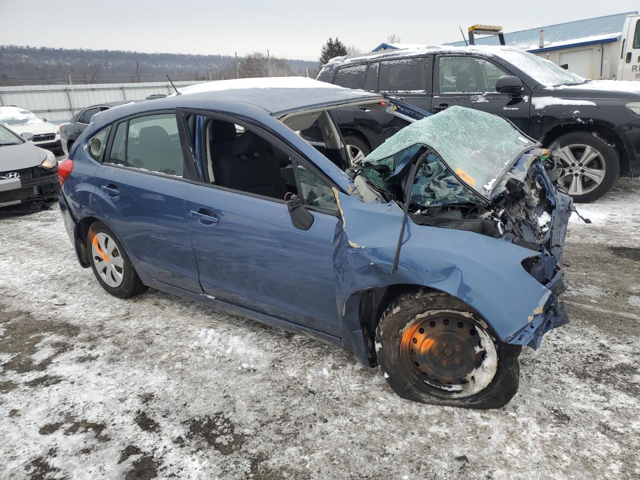 2012 Subaru Impreza VIN JF1GPAA66CH213811 Copart auction photo, all over damage thumbnail 4