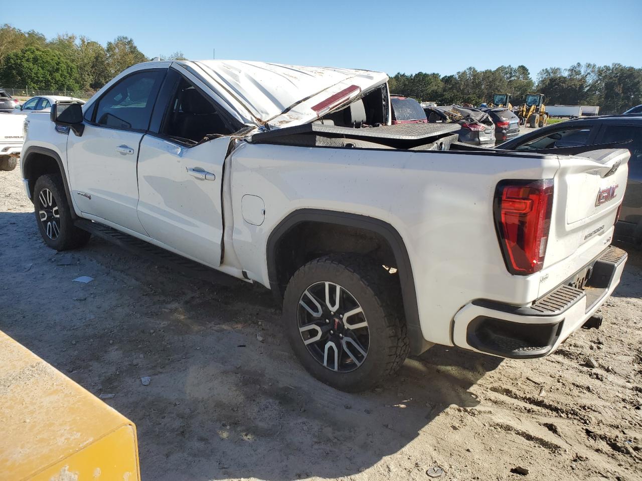 2021 GMC Sierra VIN 3GTP9EEL2MG478216 Copart auction photo, all over damage thumbnail 2