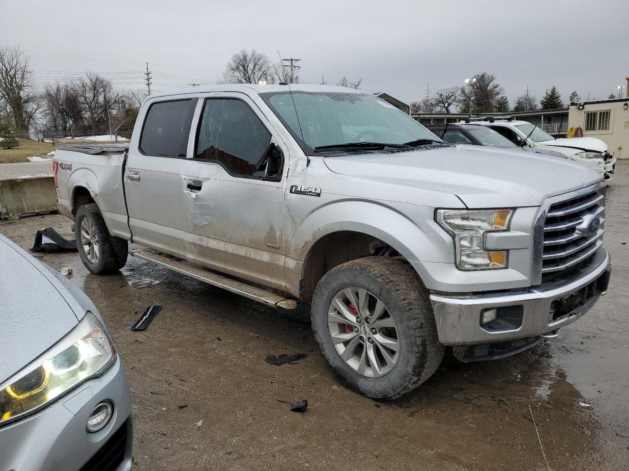 2016 Ford F-150 VIN 1FTFW1EG8GKE61305 Copart auction photo, all over damage thumbnail 4