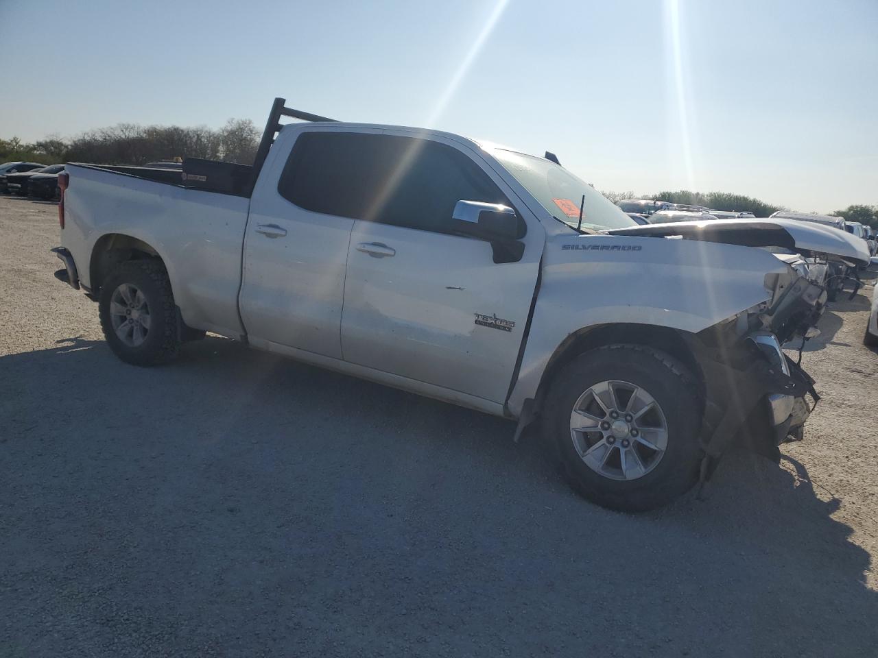 2019 Chevrolet Silverado VIN 1GCRWCED9KZ219802 Copart auction photo, front end / side damage thumbnail 4