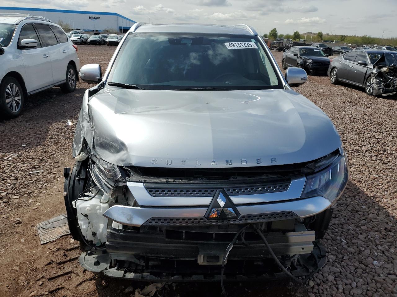 2019 Mitsubishi Outlander VIN JA4AD3A30KZ012659 Copart auction photo, front end damage thumbnail 5