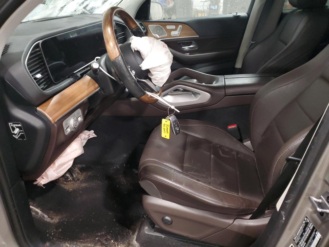 2022 Mercedes-Benz GLE VIN 4JGFB5KB4NA615308 Copart auction photo, front end / mechanical damage thumbnail 7
