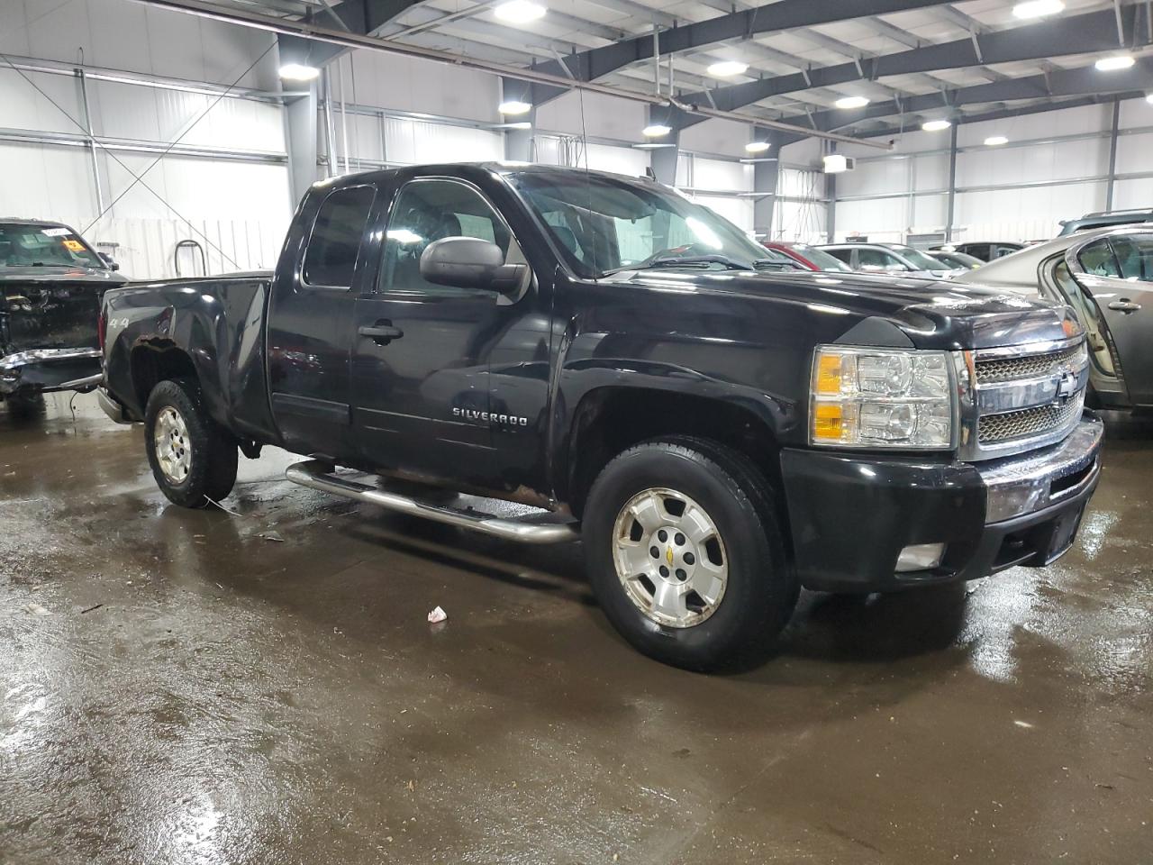 2011 Chevrolet Silverado VIN 1GCRKSE31BZ249499 Copart auction photo, rear end / front end damage thumbnail 4