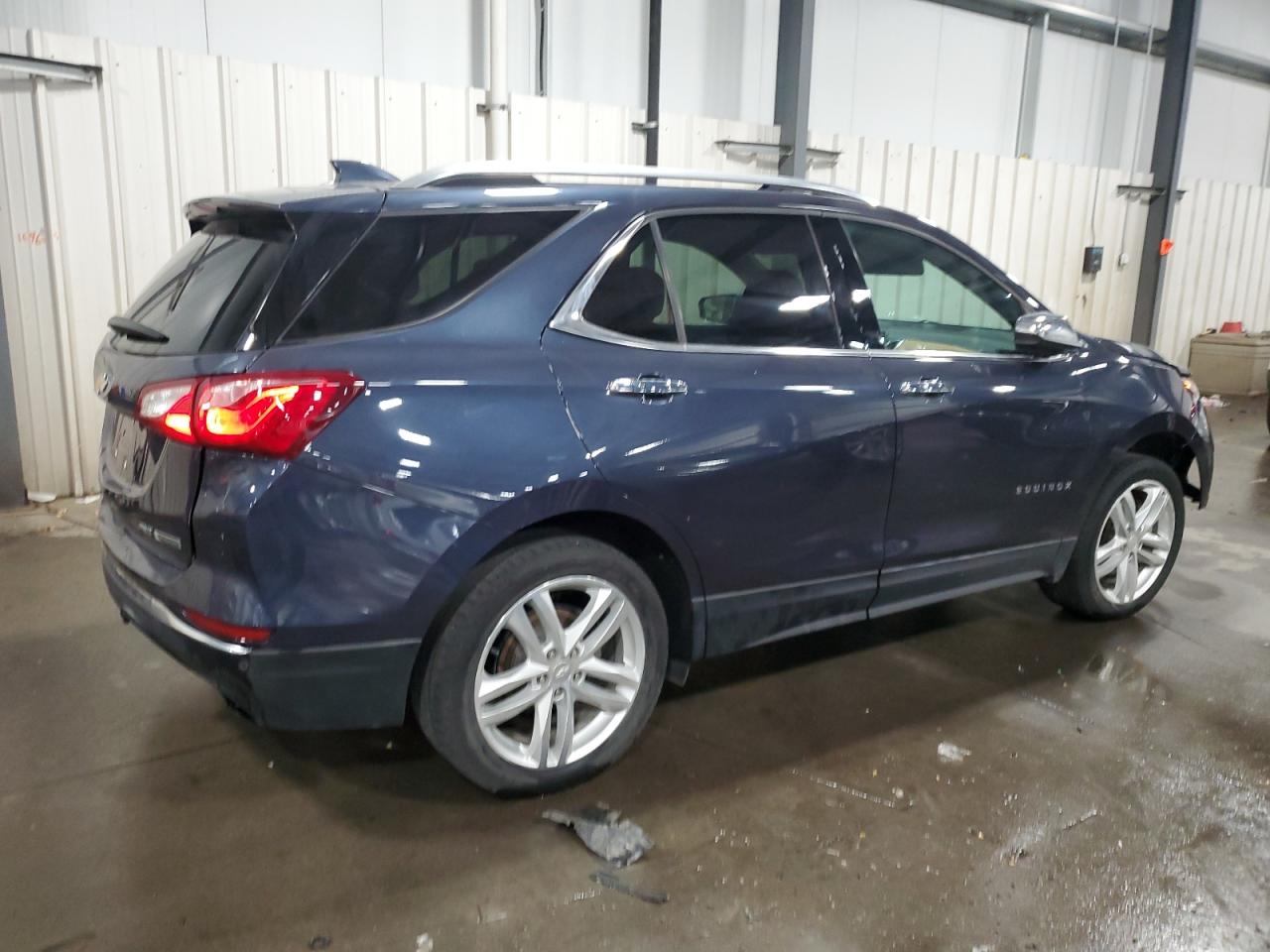 2018 Chevrolet Equinox VIN 3GNAXWEX6JS600273 Copart auction photo, undercarriage / front end damage thumbnail 3