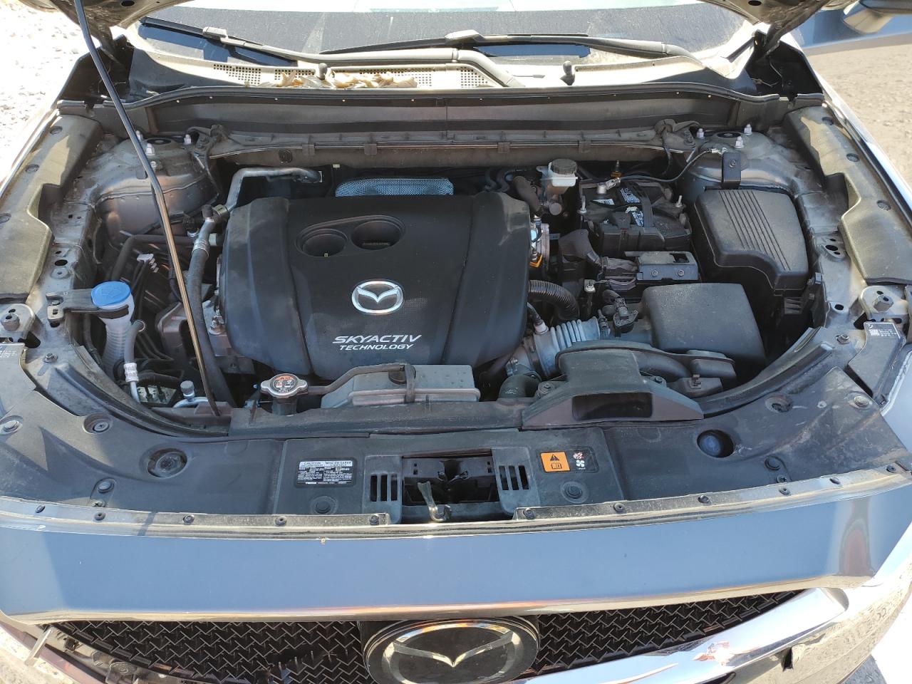 2019 Mazda CX-5 VIN JM3KFACM7K1628556 Copart auction photo, front end damage thumbnail 12