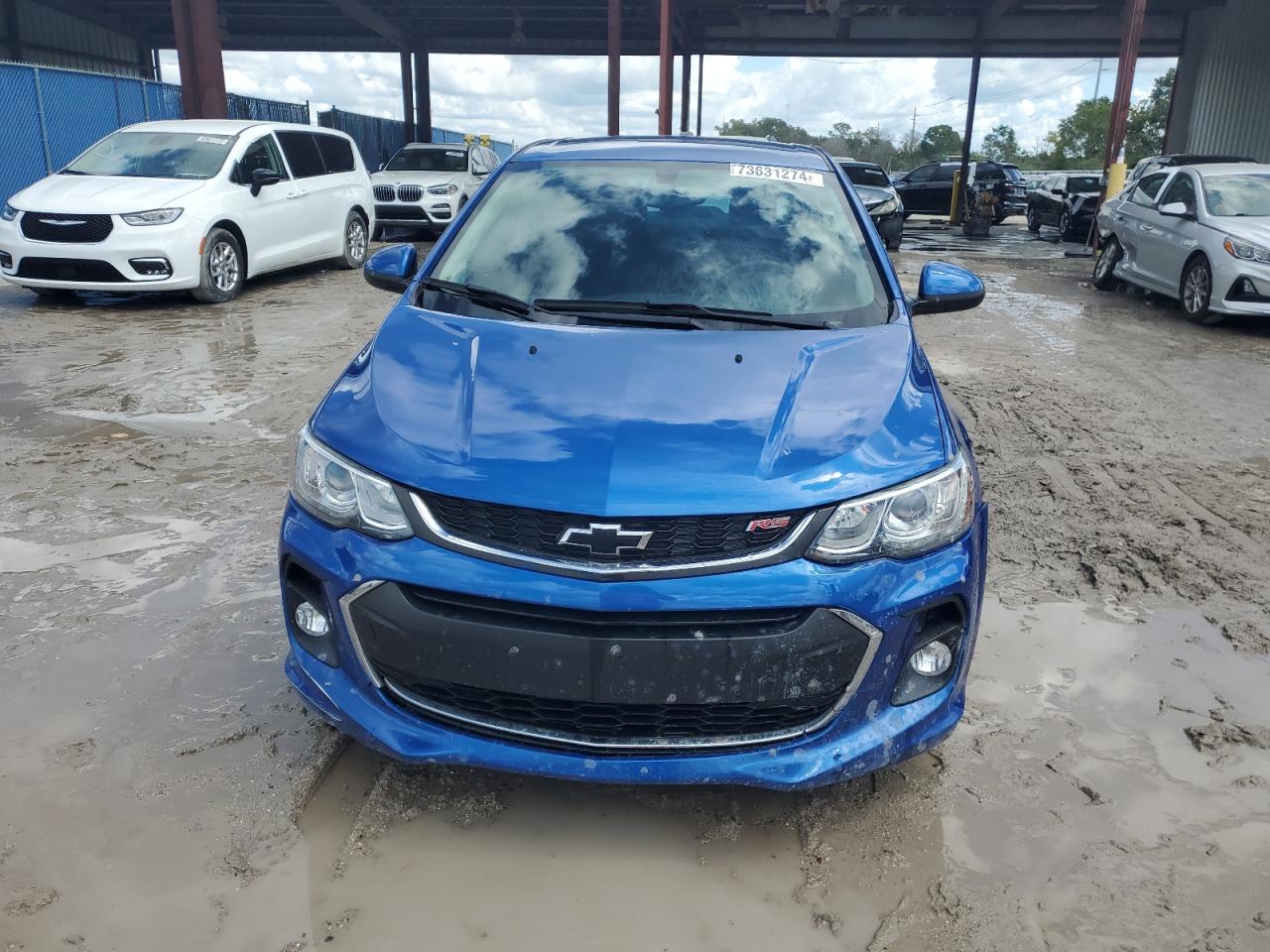 2017 Chevrolet Sonic VIN 1G1JD5SHXH4163308 Copart auction photo, water/flood damage thumbnail 5