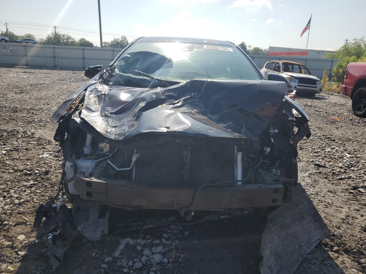 2018 Toyota Corolla VIN 5YFBURHE9JP768150 Copart auction photo, front end damage thumbnail 5