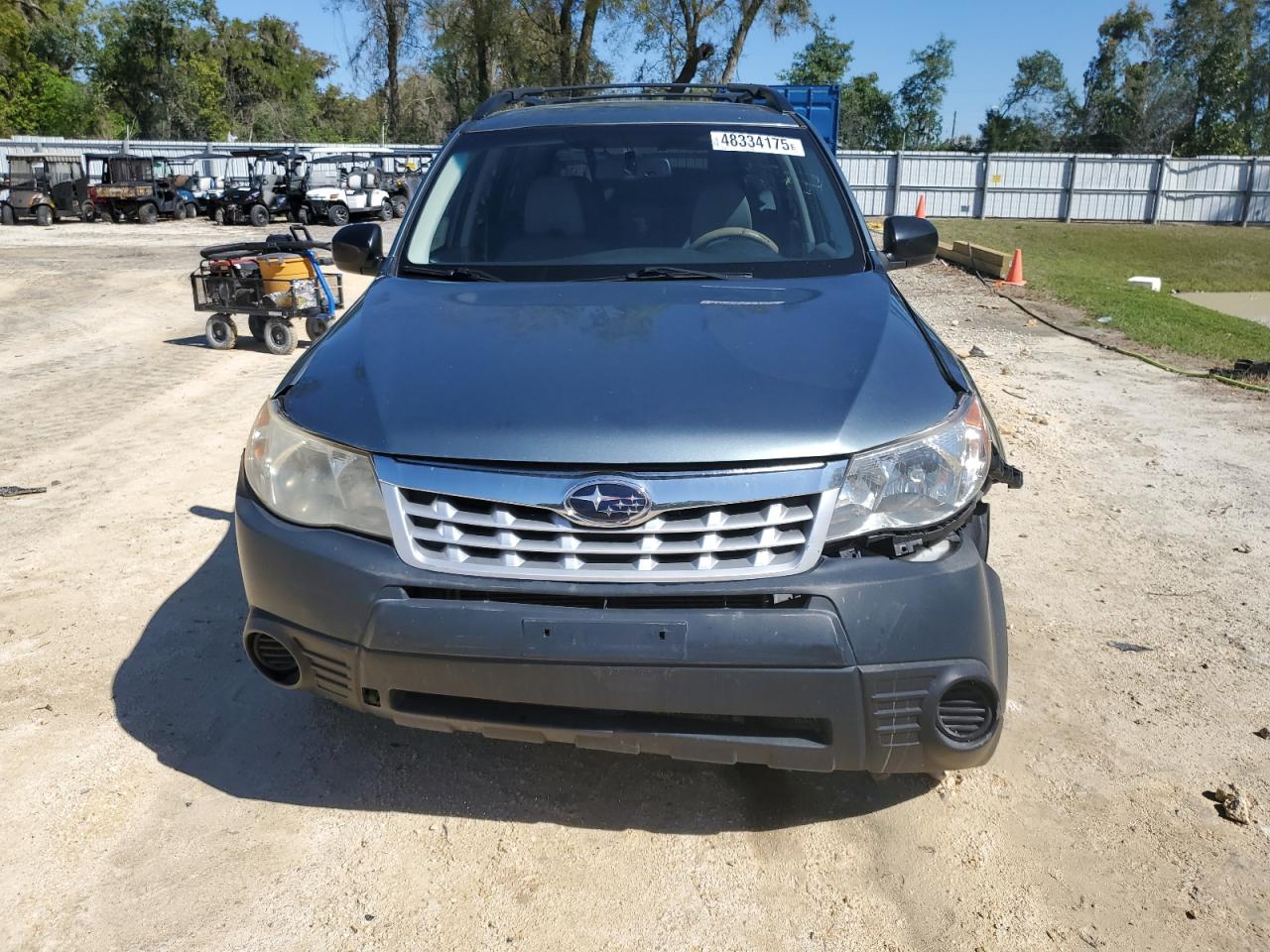 2013 Subaru Forester VIN JF2SHABC9DH423487 Copart auction photo, front end damage thumbnail 5