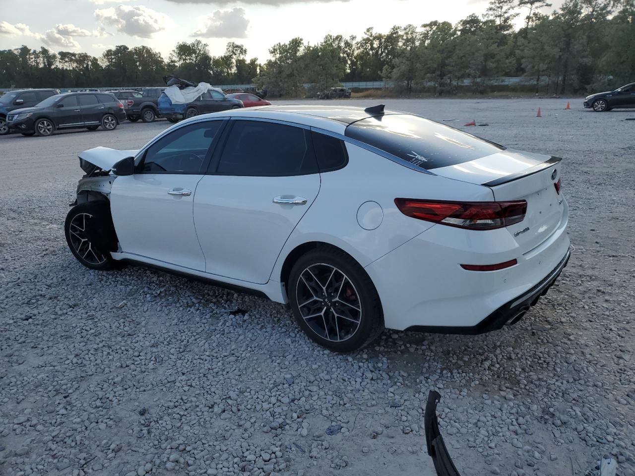 2020 KIA Optima VIN 5XXGW4L29LG410865 Copart auction photo, front end damage thumbnail 2