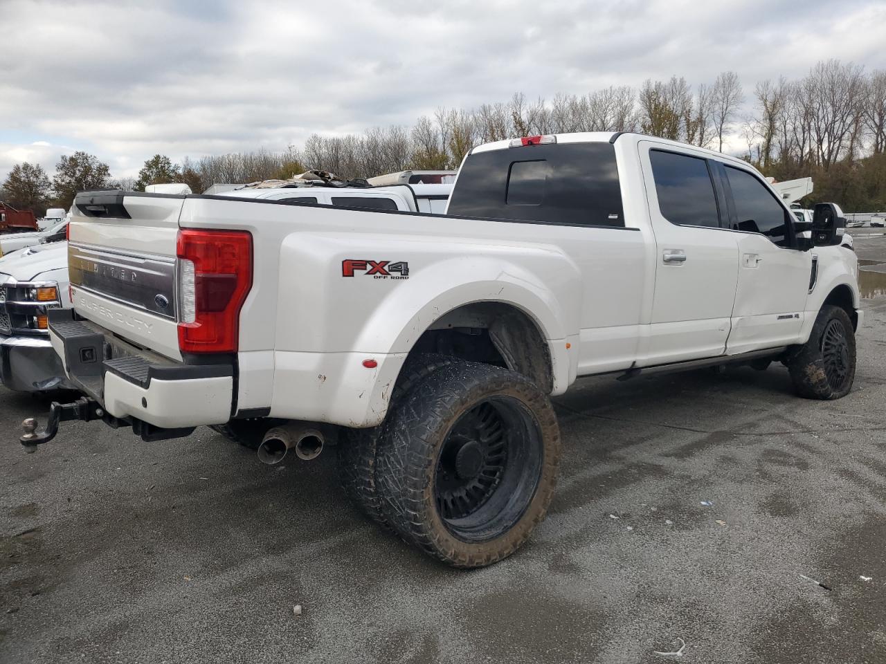 2019 Ford F350 VIN 1FT8W3DT9KEG65587 Copart auction photo, side damage thumbnail 3