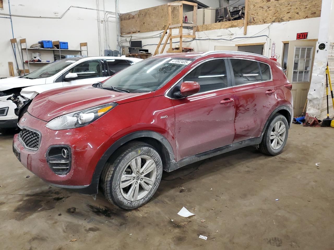 2019 KIA Sportage VIN KNDPMCACXK7614299